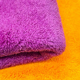 High and low pile cleaning cloth