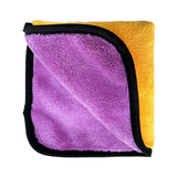 High and low pile cleaning cloth